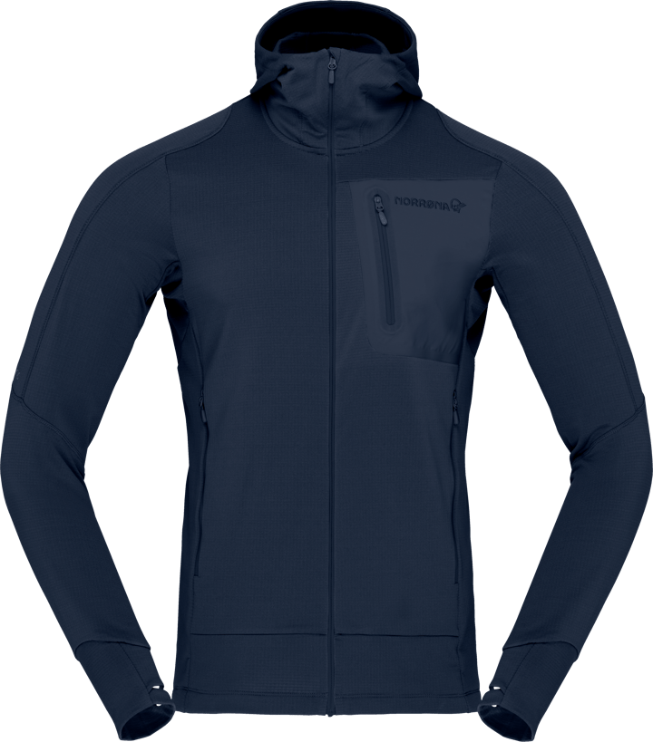 Norrøna Men's Falketind Power Grid Hood Indigo Night Norrøna