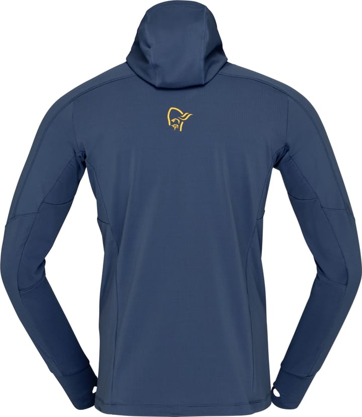 Norrøna Men's Falketind Power Grid Hood Vintage Indigo Norrøna