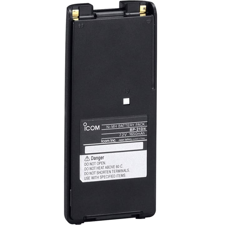 Icom Icom Bp-210n 1650 Mah Batteripakke Icom Icom Icom Bp-210n 1650 Mah Batteripakke Icom