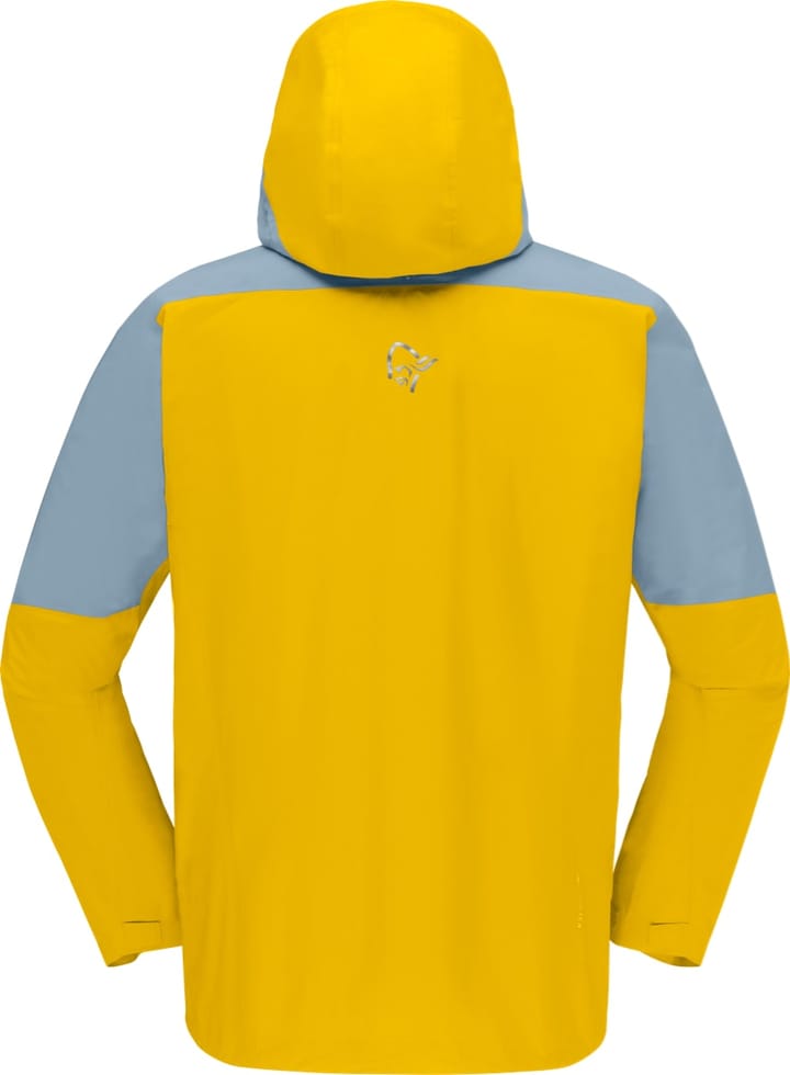 Norrøna Falketind Gore-Tex Paclite Jacket M's Sulphur/Blue Fog Norrøna