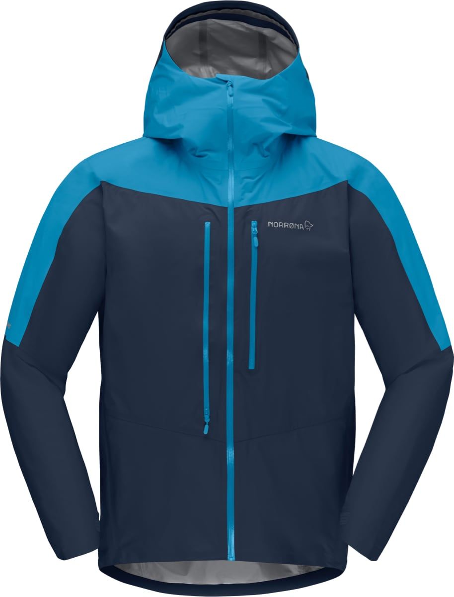 Norrøna Falketind Gore-Tex Paclite Jacket M's Hawaiian Surf/Indigo Night