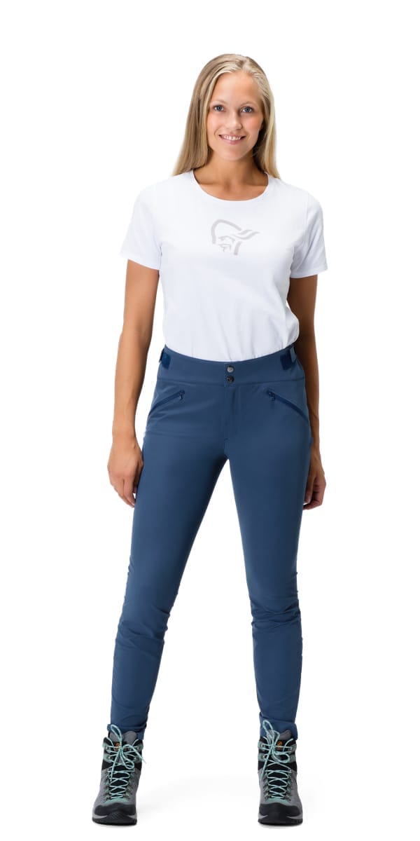 Norrøna Women's Falketind Flex1 Slim Pants Indigo Night Norrøna Norrøna Women's Falketind Flex1 Slim Pants Indigo Night Norrøna