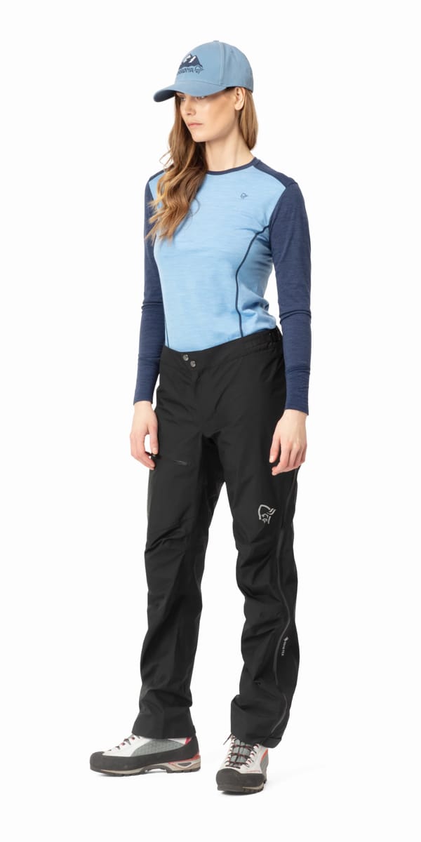 Norrøna Women's Falketind Gore-Tex Paclite Pants Caviar Norrøna