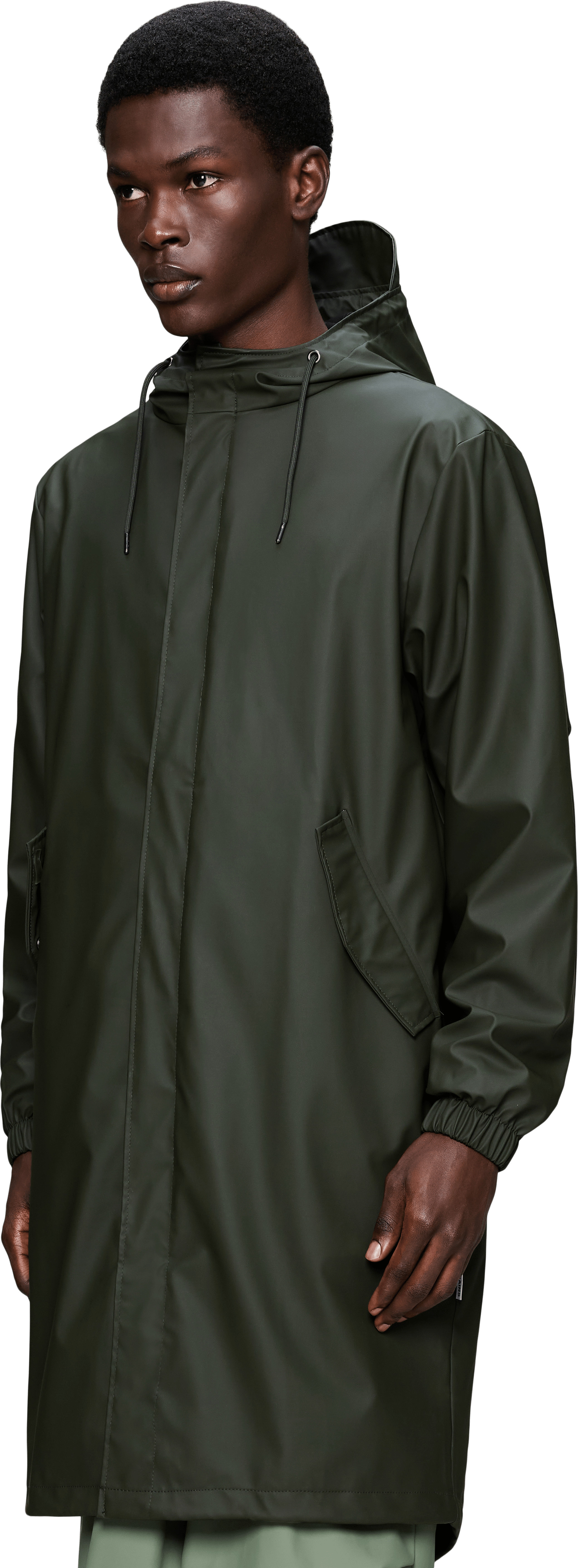 Rains Unisex Fishtail Parka Black | Buy Rains Unisex Fishtail
