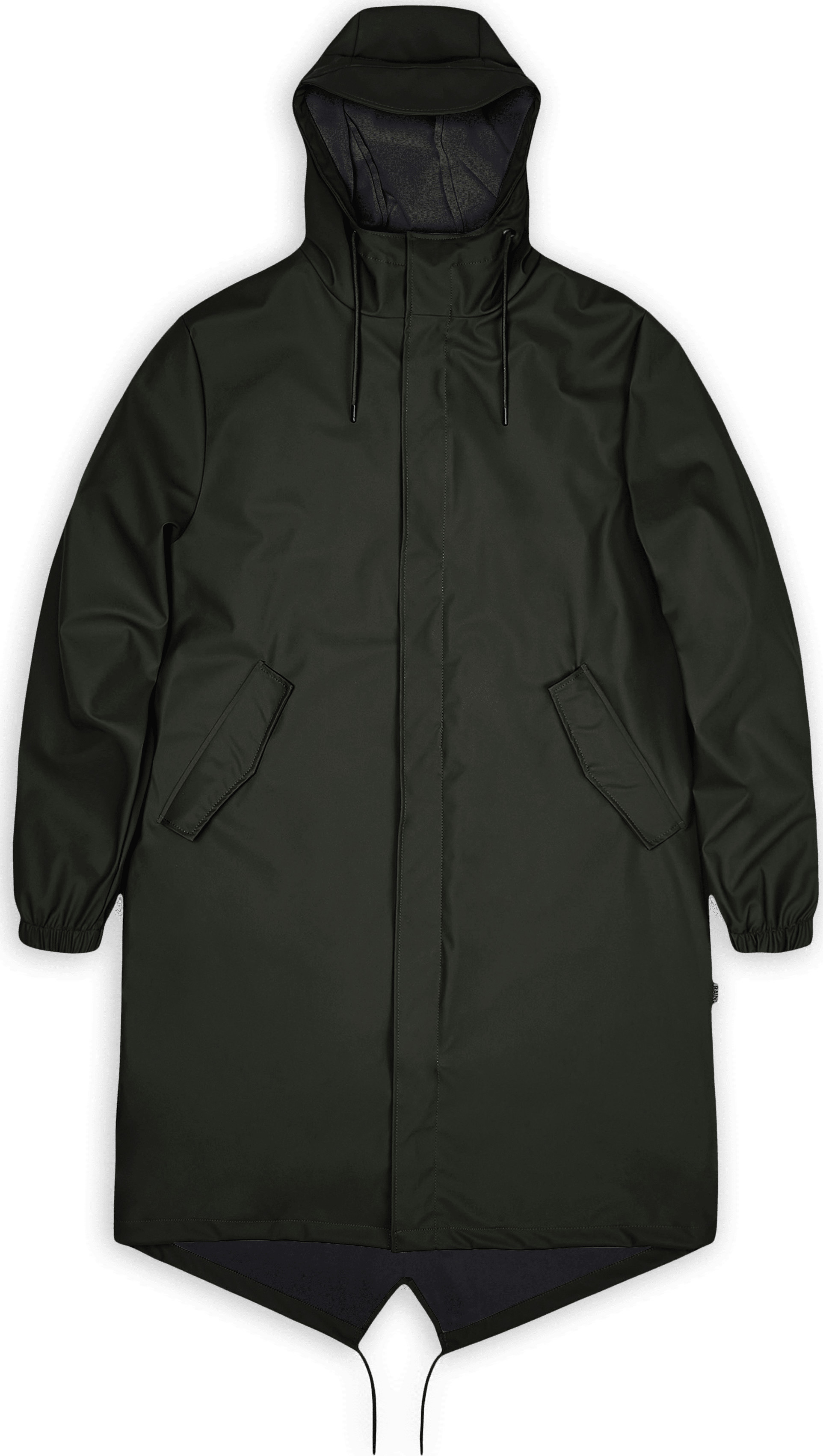 Rains Unisex Fishtail Parka Beige