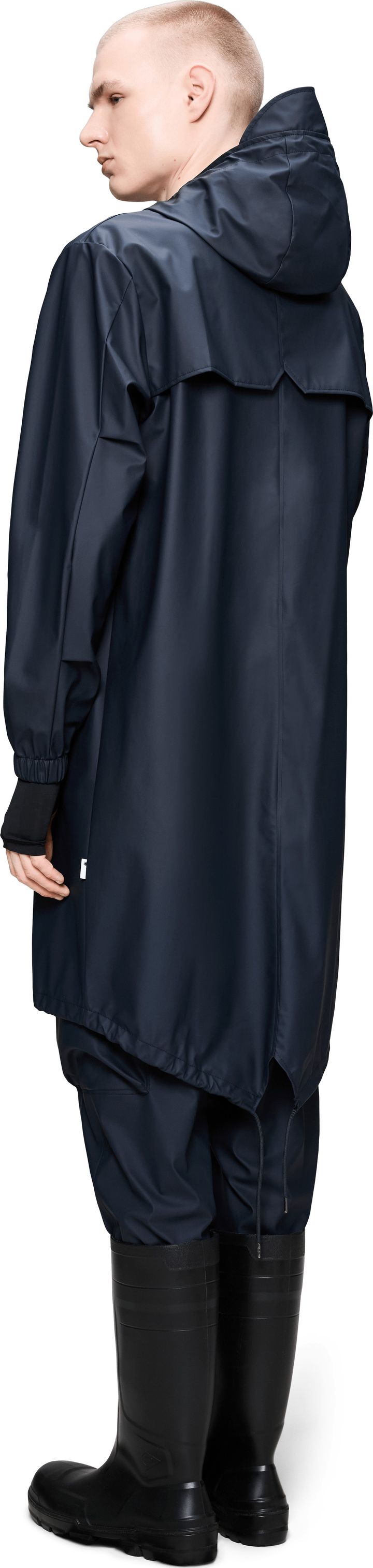 Rains Unisex Fishtail Parka Navy Rains