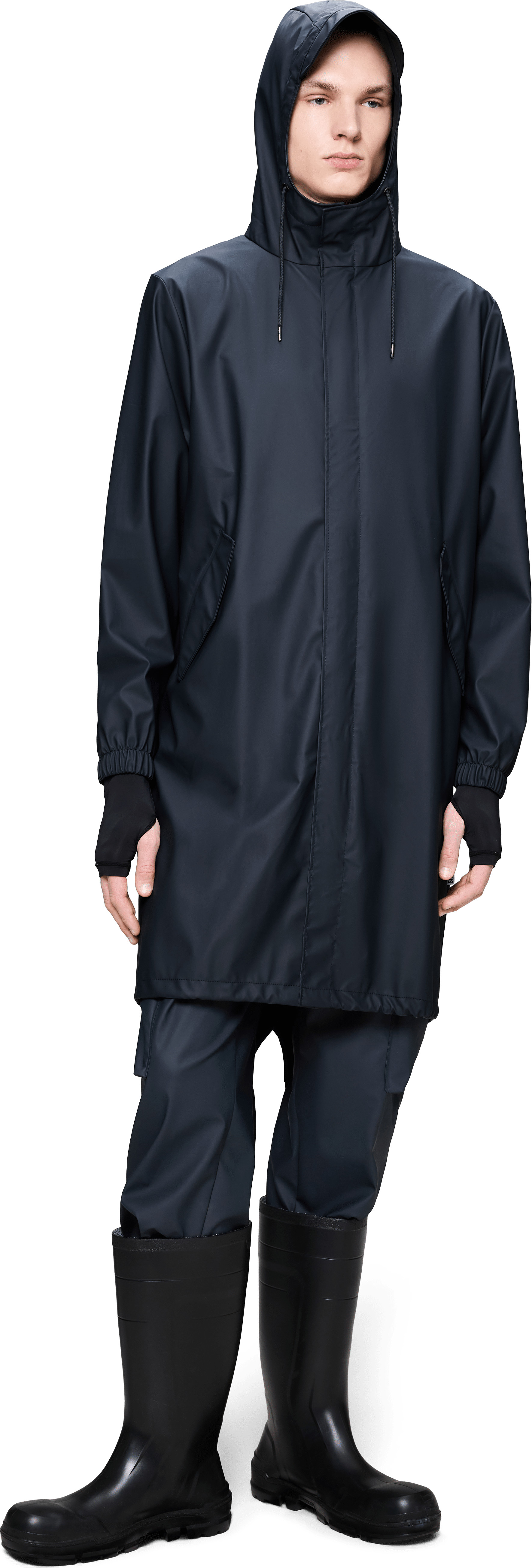 Rains Unisex Fishtail Parka Black | Buy Rains Unisex Fishtail
