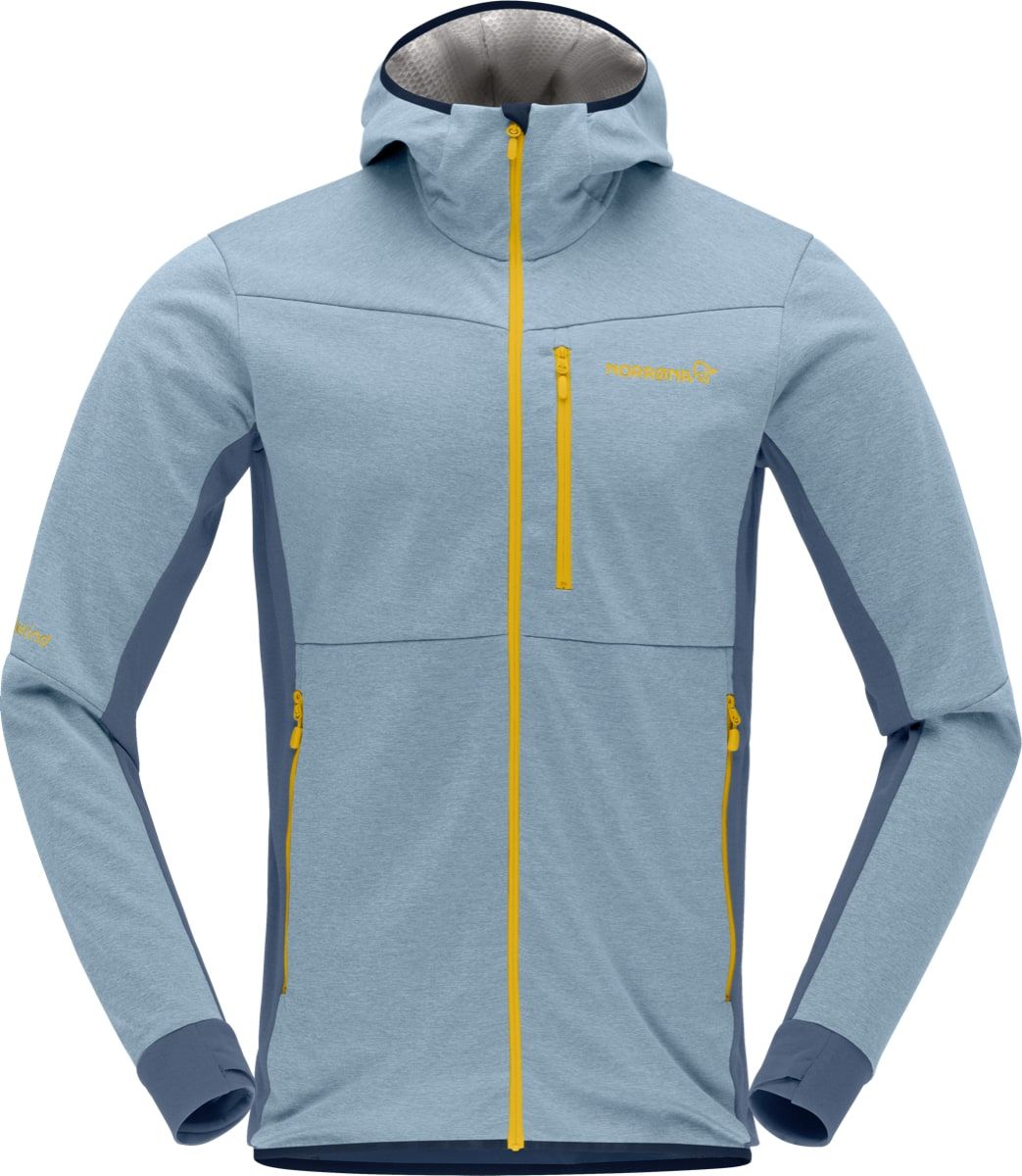Norrøna Falketind Warm2 Octa Hood M's Blue Fog/Vintage Indigo