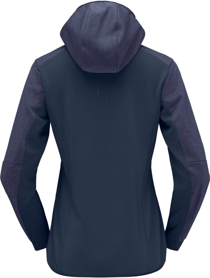 Norrøna Women's Falketind Warm2 Octa Hood Indigo Night Norrøna