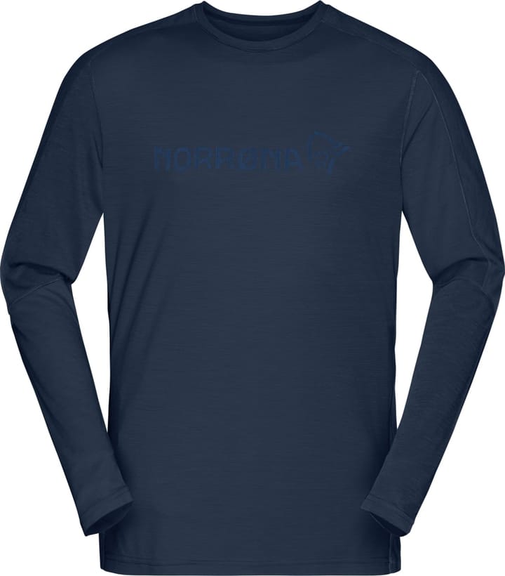 Norrøna Falketind Equaliser Merino Round Neck M's Indigo Night Norrøna