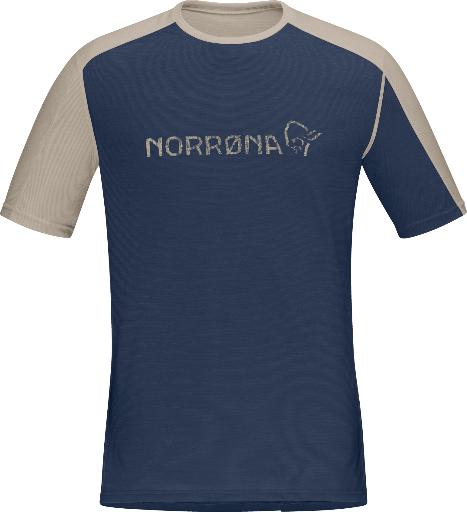 Norrøna Men's Falketind Equaliser Merino T-Shirt Indigo Night/Pure Cashmere