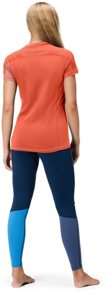 Norrøna Falketind Equaliser Merino T-Shirt W's Peach Amber/Orange Alert Norrøna Norrøna Falketind Equaliser Merino T-Shirt W's Peach Amber/Orange Alert Norrøna