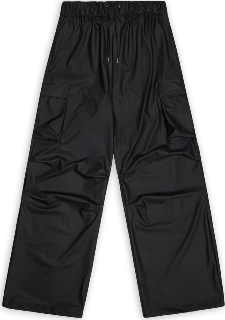Rains Pocket Rain Pants Wide W3 Black Rains