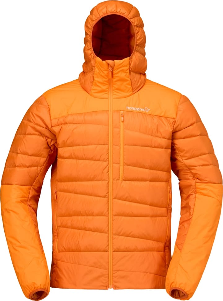 Norr�øna Falketind Down750 Hood M'S Gold Flame Norrøna