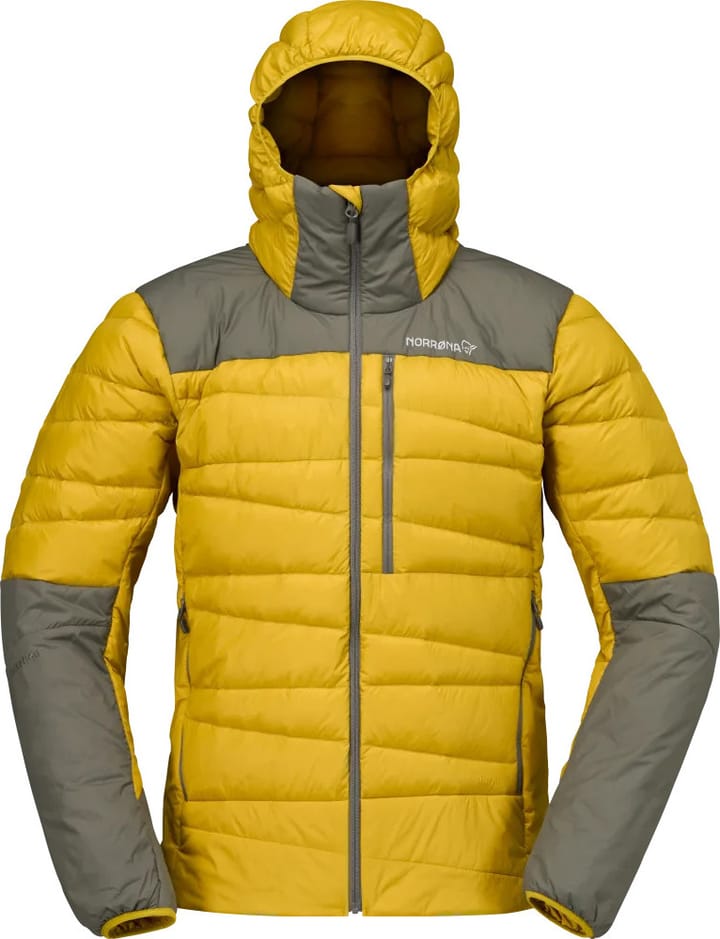 Norrøna Men's Falketind Down750 Hood Golden Palm Norrøna