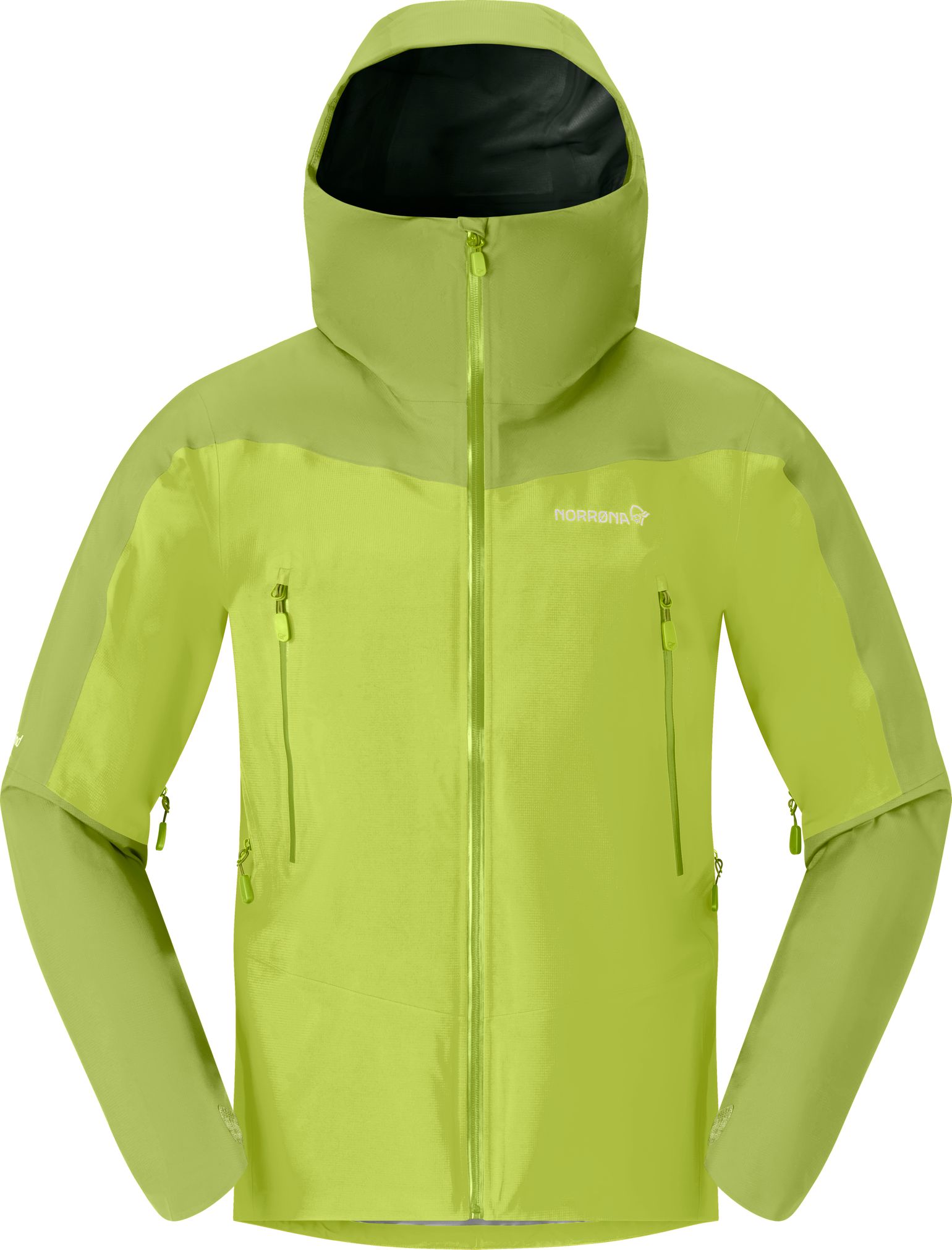 Norrøna Men's Falketind GORE-TEX Jacket Tender Shoots/dark Citron