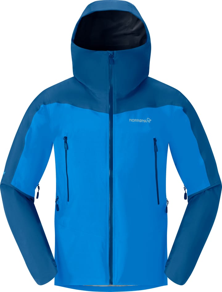 Norrøna Men's Falketind GORE-TEX Jacket Brilliant Blue/dark Blue Norrøna