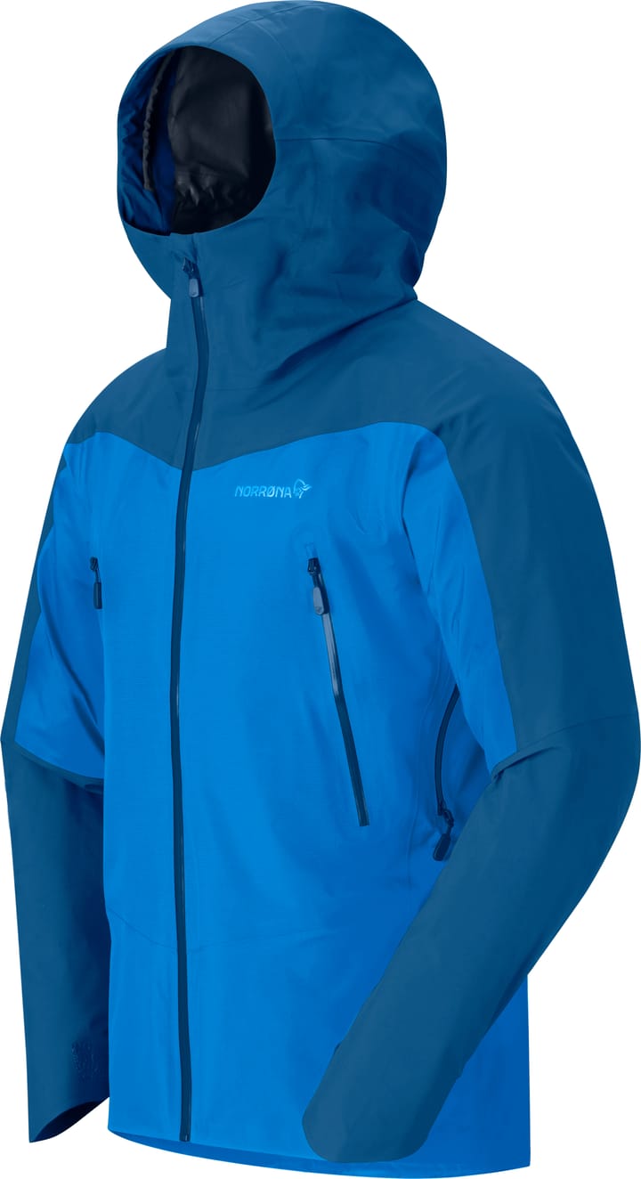 Norrøna Men's Falketind GORE-TEX Jacket Brilliant Blue/dark Blue Norrøna