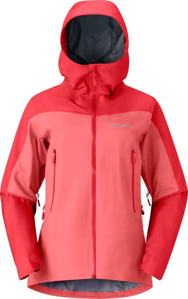 Norrøna Women's Falketind GORE-TEX Jacket Calypso Coral Norrøna