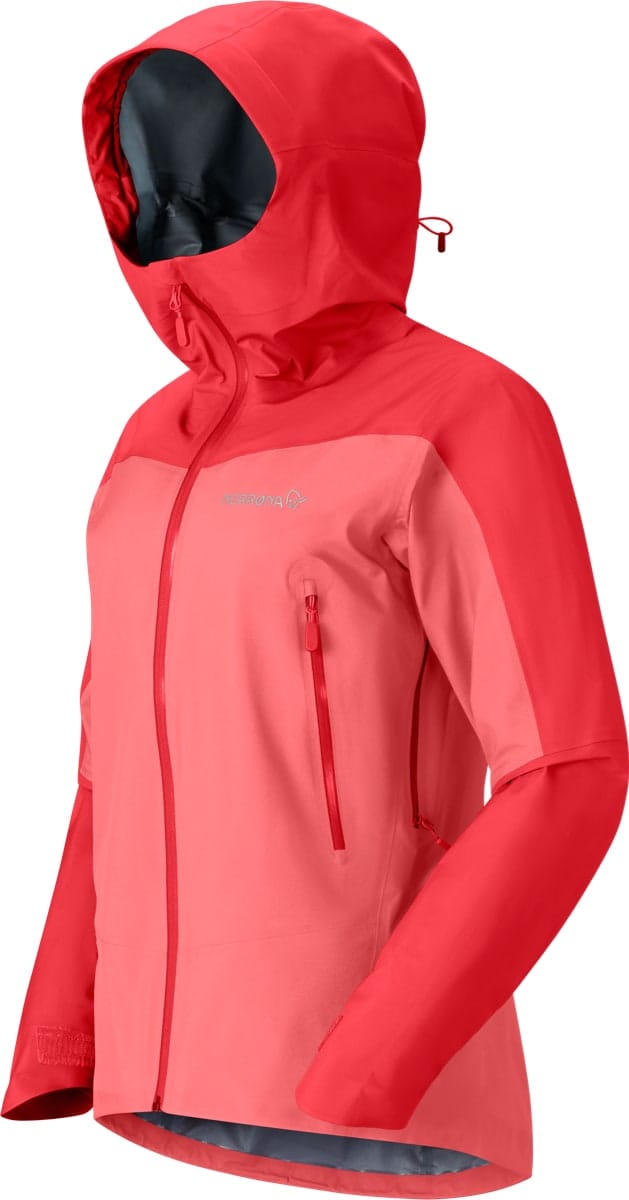 Norrøna Women's Falketind GORE-TEX Jacket Calypso Coral Norrøna