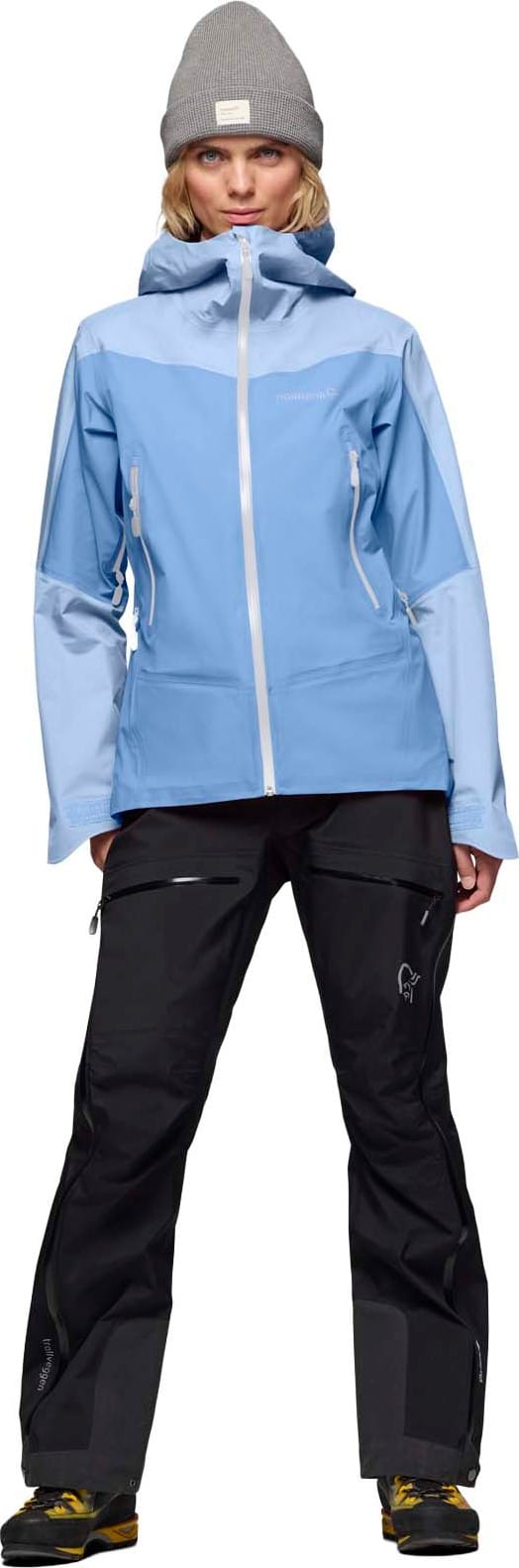 Norrøna Women's Falketind GORE-TEX Jacket Allure/cashmere Blue Norrøna