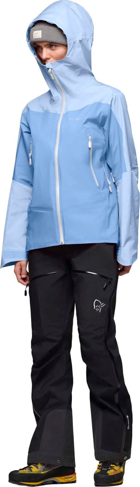 Norrøna Women's Falketind GORE-TEX Jacket Allure/cashmere Blue Norrøna