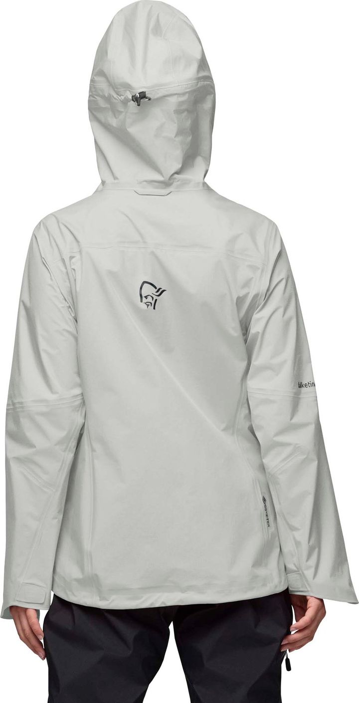 Norrøna Women's Falketind GORE-TEX Jacket Oatmeal Norrøna