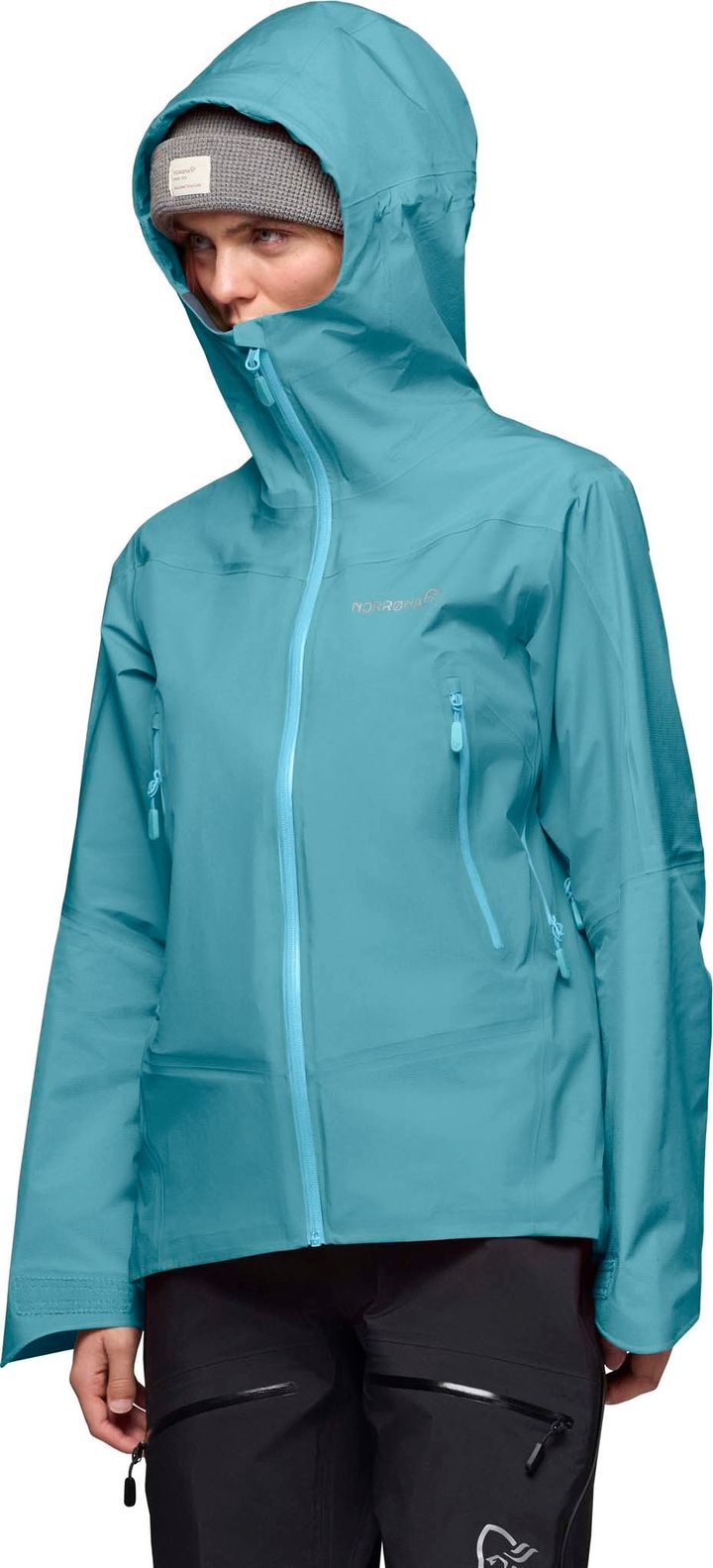 Norrøna Women's Falketind GORE-TEX Jacket Brittany Blue Norrøna Norrøna Women's Falketind GORE-TEX Jacket Brittany Blue Norrøna