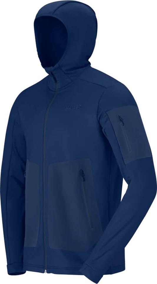 Norrøna Men's Falketind Warm Stretch Hood Indigo Night Blue Norrøna