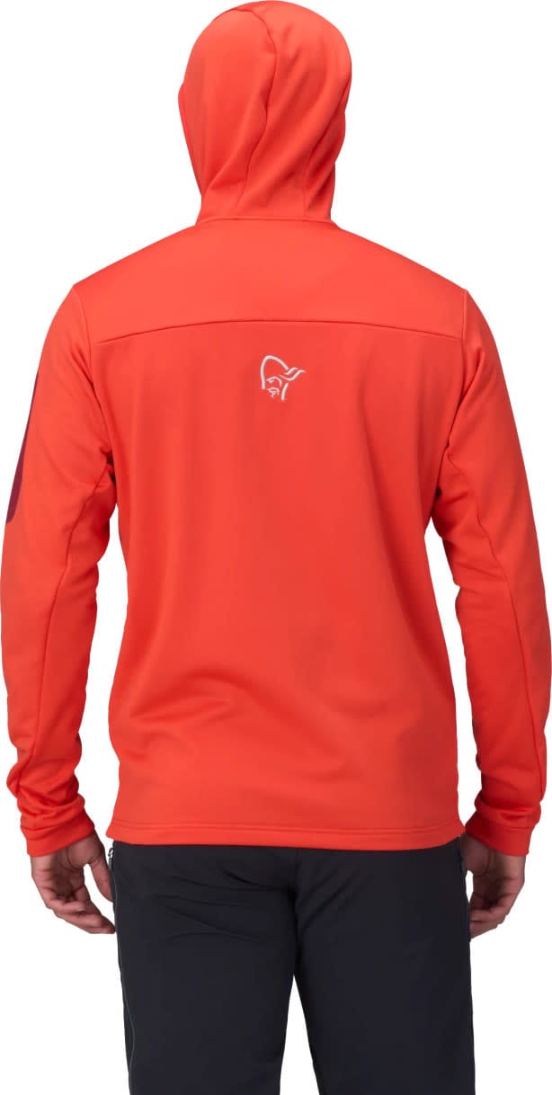 Norrøna Men's Falketind Warm Stretch Hood Arednalin Red Norrøna Norrøna Men's Falketind Warm Stretch Hood Arednalin Red Norrøna