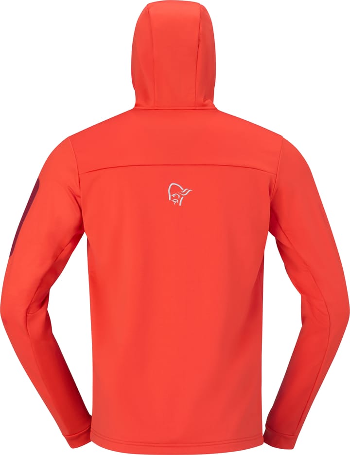 Norrøna Men's Falketind Warm Stretch Hood Arednalin Red Norrøna Norrøna Men's Falketind Warm Stretch Hood Arednalin Red Norrøna