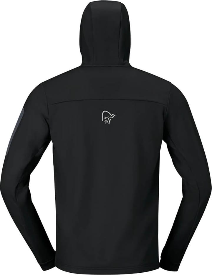 Norrøna Men's Falketind Warm Stretch Hood Caviar Black Norrøna