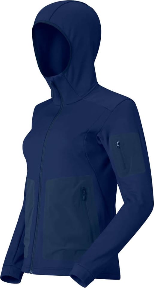 Norrøna Women's Falketind Warm Stretch Hood Indigo Night Blue Norrøna