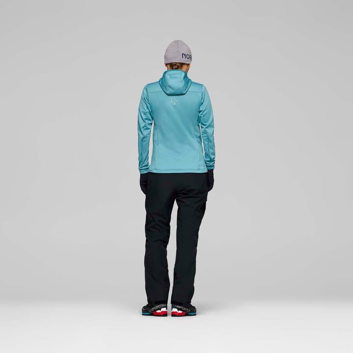 Norrøna Women's Falketind Warm Stretch Hood Brittany Blue Norrøna