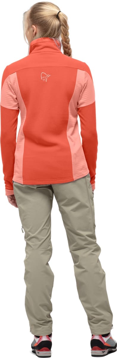 Norrøna Women's Falketind Warm1 Jacket Orange Alert/Peach Amber Norrøna