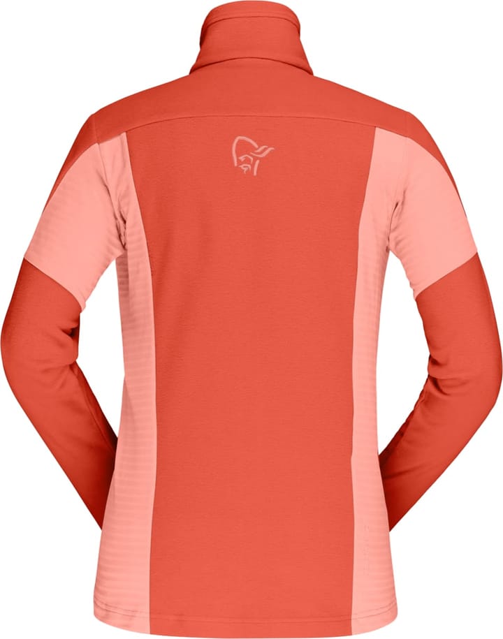 Norrøna Women's Falketind Warm1 Jacket Orange Alert/Peach Amber Norrøna