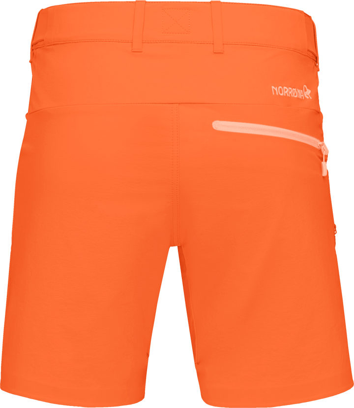 Norrøna  Women's Falketind Flex1 Shorts Orange Alert Norrøna