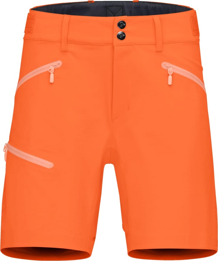 Norrøna  Women's Falketind Flex1 Shorts Orange Alert Norrøna