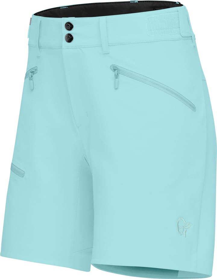 Norrøna  Women's Falketind Flex1 Shorts Aqua Haze Norrøna