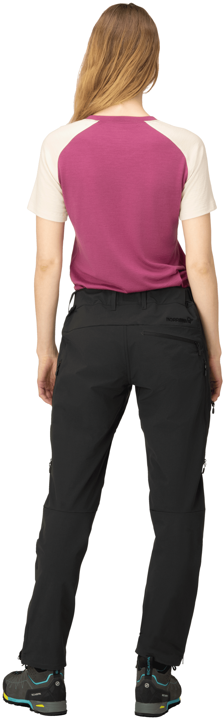 Norrøna Women's Falketind Flex1 Pants Short Caviar Norrøna