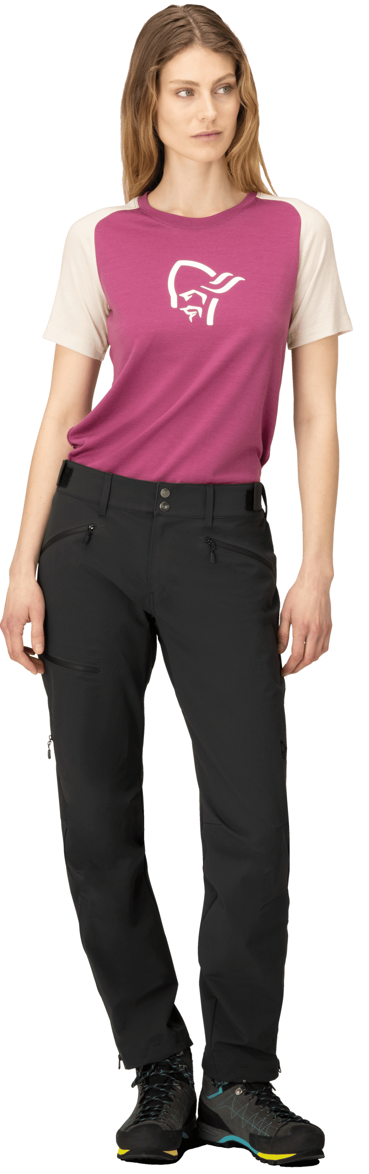 Norrøna Women's Falketind Flex1 Pants Short Caviar Norrøna