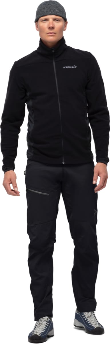 Norrøna Falketind Flex1 Heavy Duty Pants M's Caviar/Zip Grey Norrøna