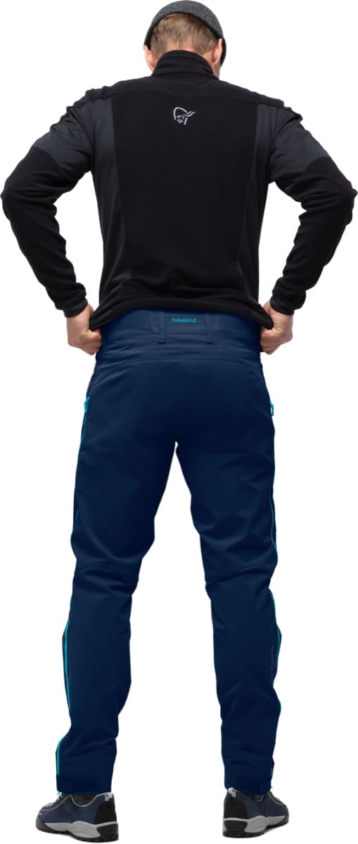 Norrøna Falketind Flex1 Heavy Duty Pants M's Indigo Night/Hawaiian Surf Norrøna