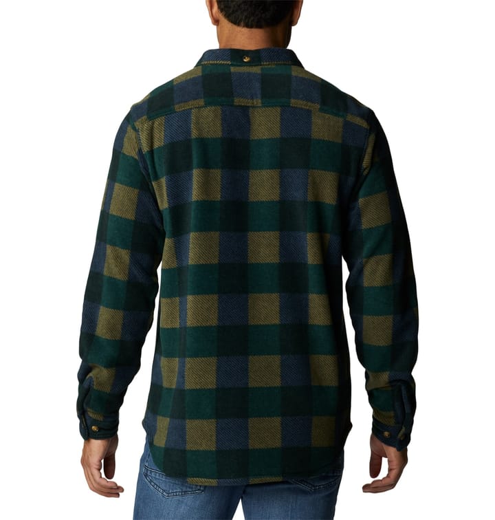 Columbia Men's Flare Gun™ Fleece Over Shirt Green Columbia Columbia Men's Flare Gun™ Fleece Over Shirt Green Columbia
