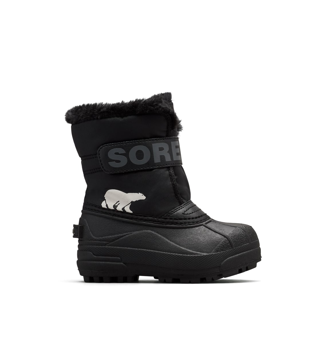 Sorel Childrens Snow Commander™ Black, Charcoal