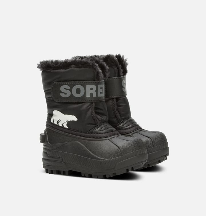 Sorel Kids' Toddler Snow Commander Black, Charcoal Sorel