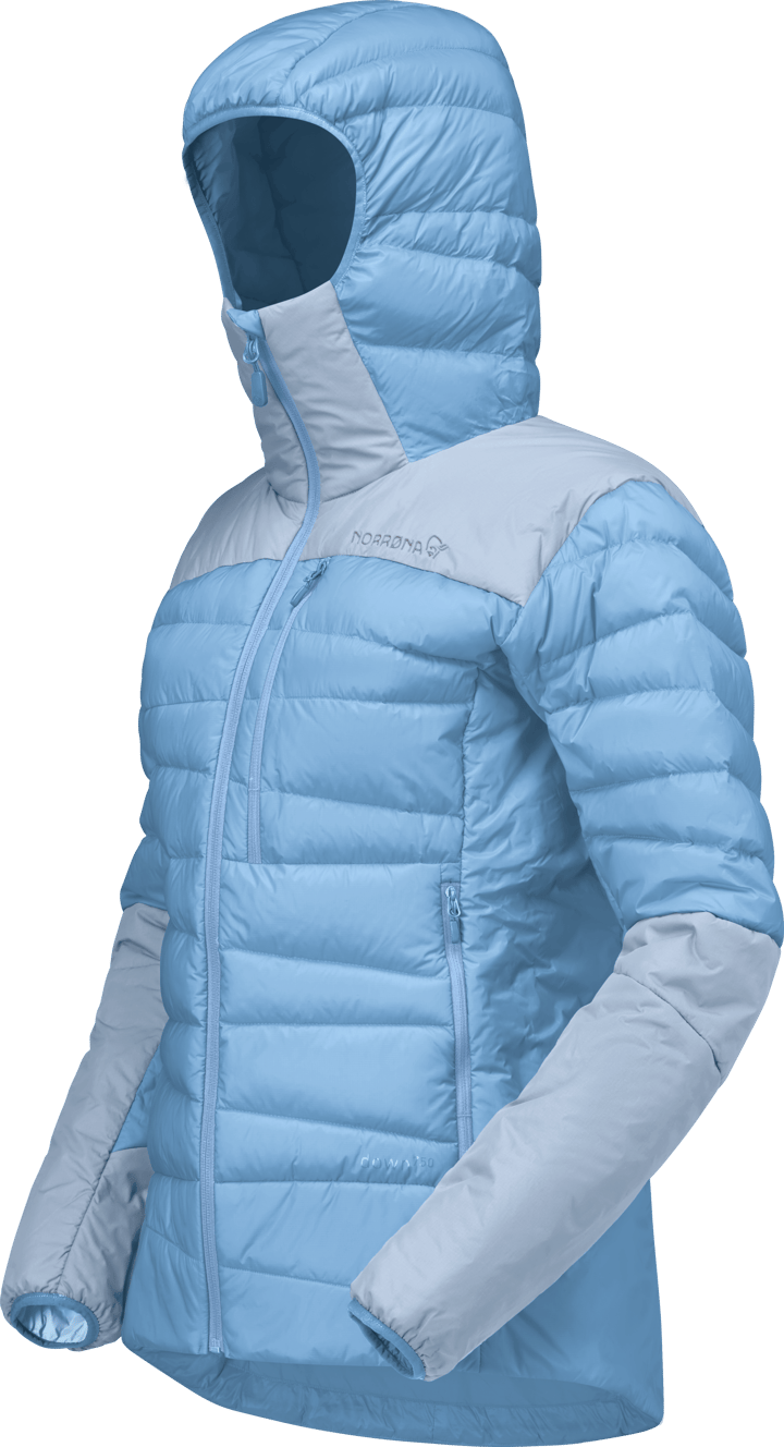 Norrøna Women's Falketind Down750 Hood Allure/cashmere Blue Norrøna