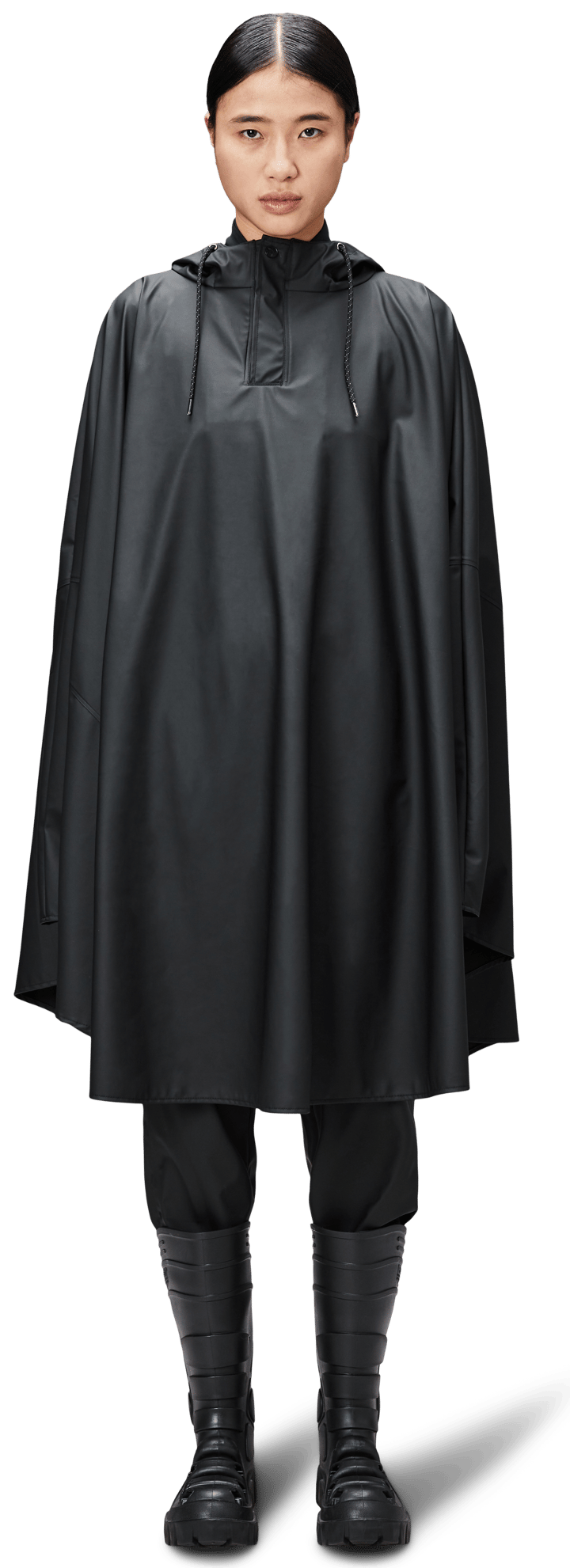 Rains Women's Cape W3 Black Grain Rains