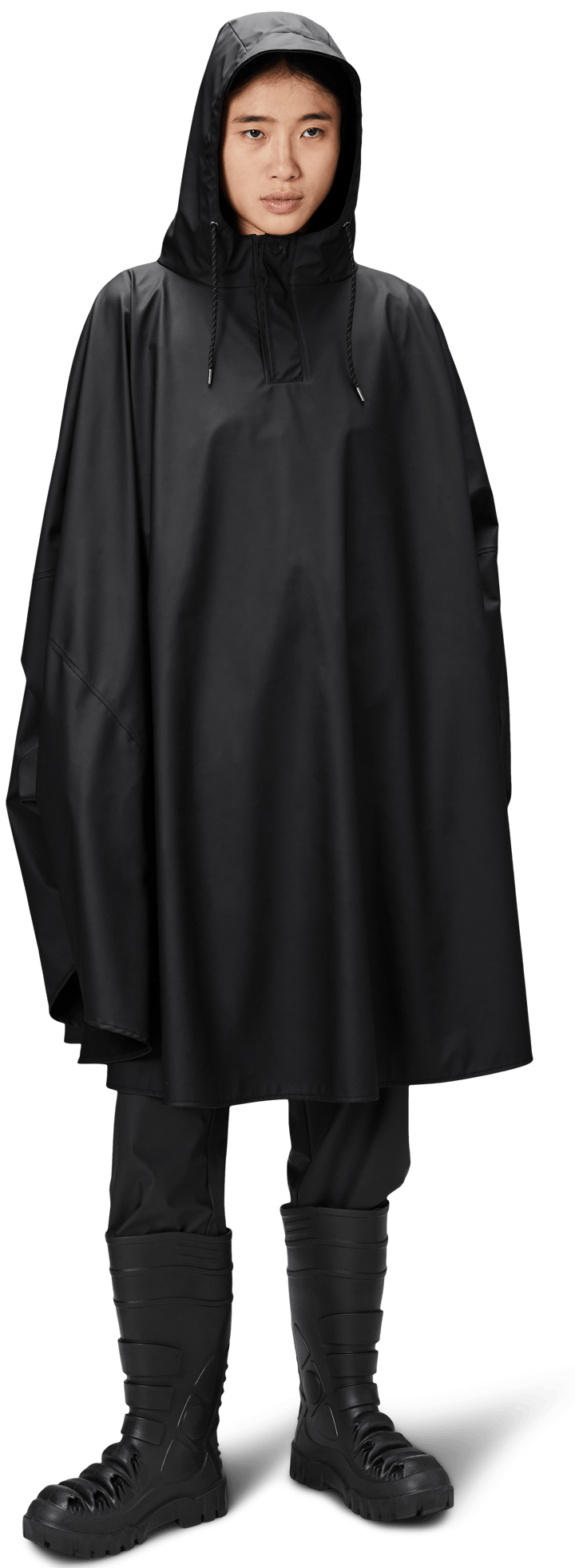 Rains Women's Cape W3 Black Grain Rains