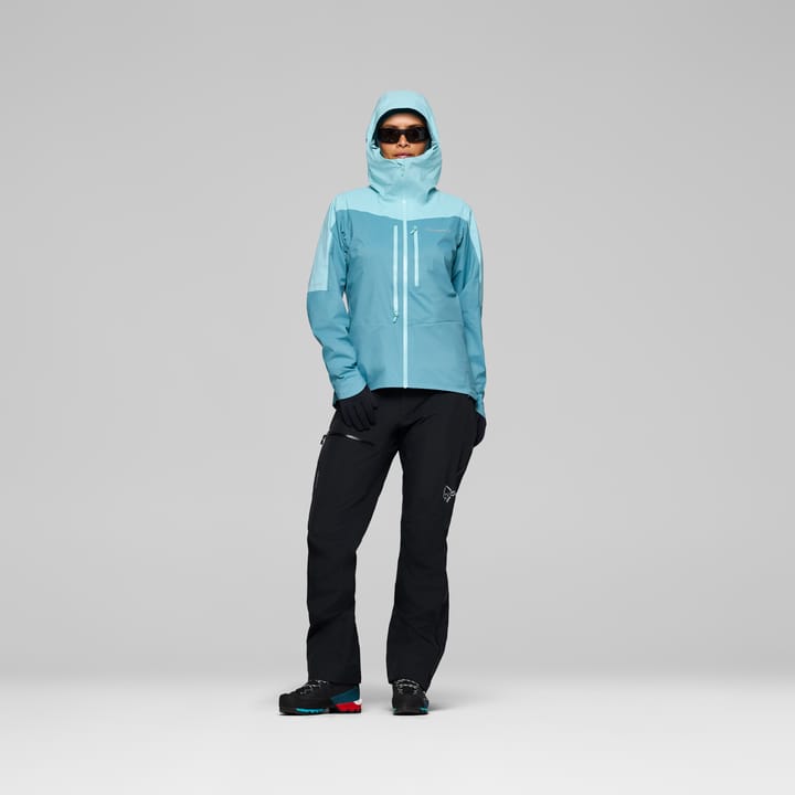 Norrøna Women's Falketind Dri1 Jacket Brittany Blue/aqua Haze Norrøna